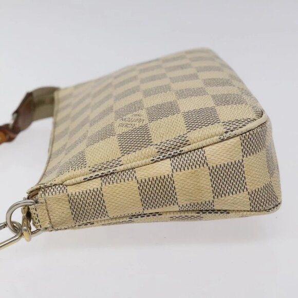 LOUIS VUITTON Damier Azur Pochette Accessoires Pouch - Picture 5 of 16